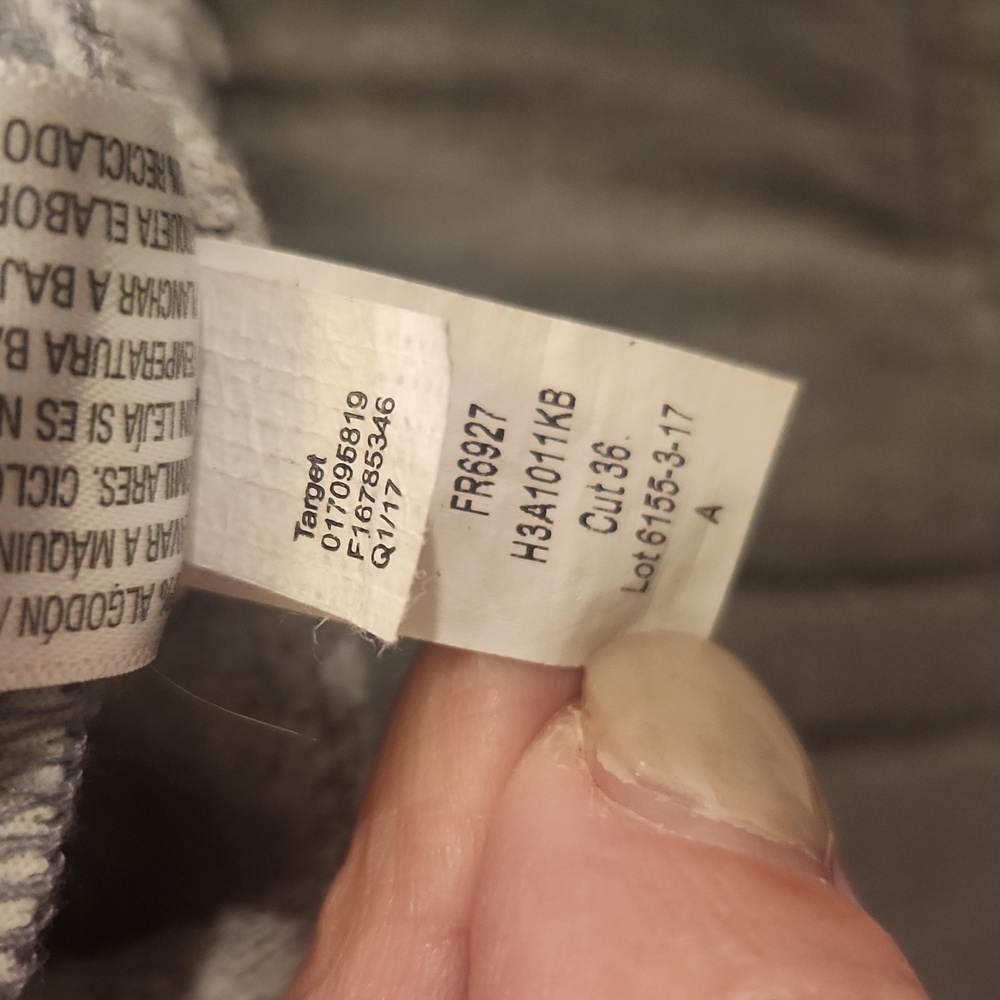 Mossimo Supply Co. Heather Gray Romper with Tricolor Waistband - Picture 4 of 8